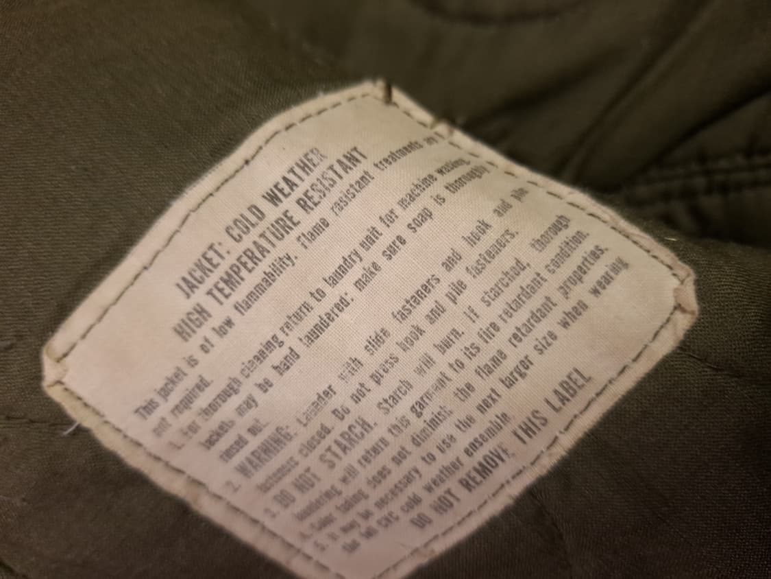 오리지날 80's 미군 전차병,아팟치  CVC 노맥스 탱커자켓 상품이미지8