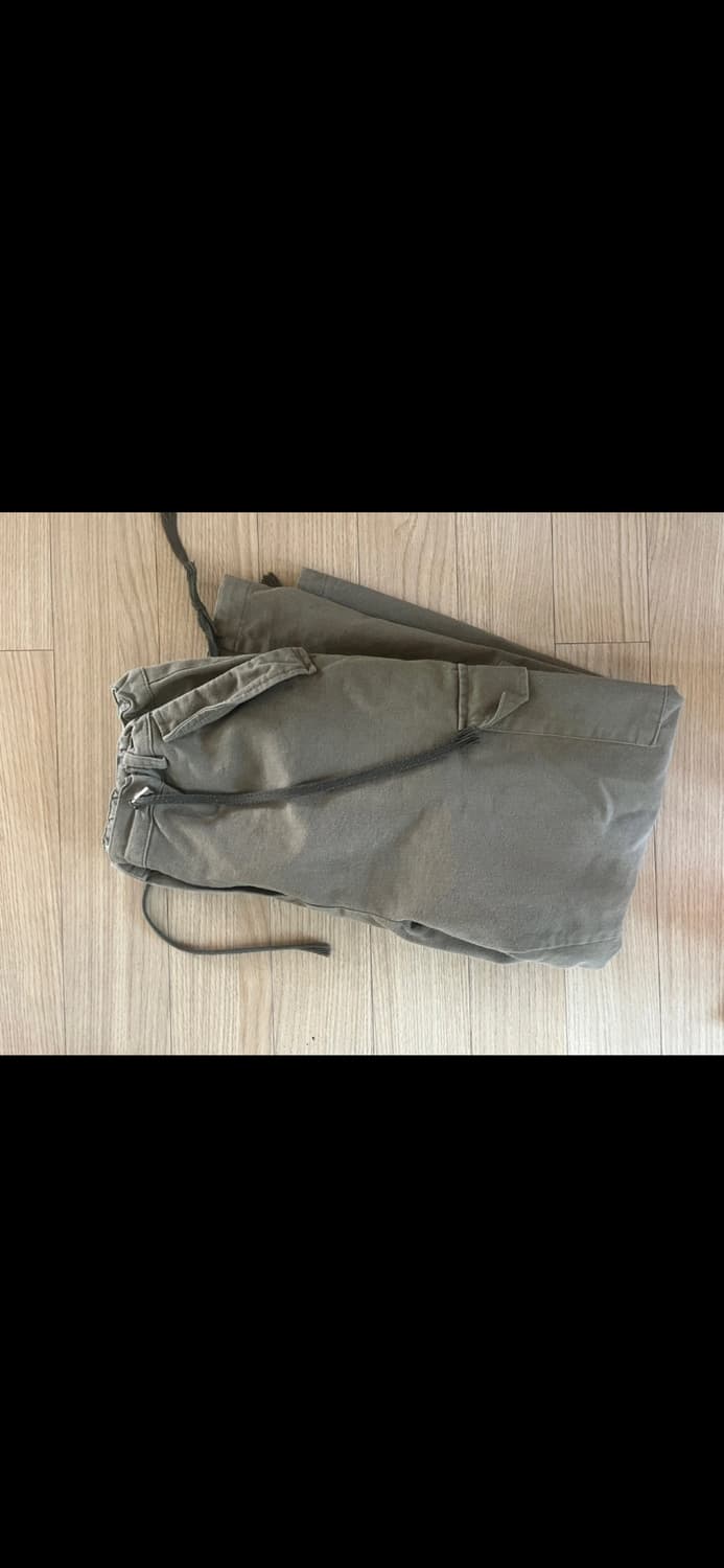 아워캐비넷 Cargo cotton pants 상품이미지1