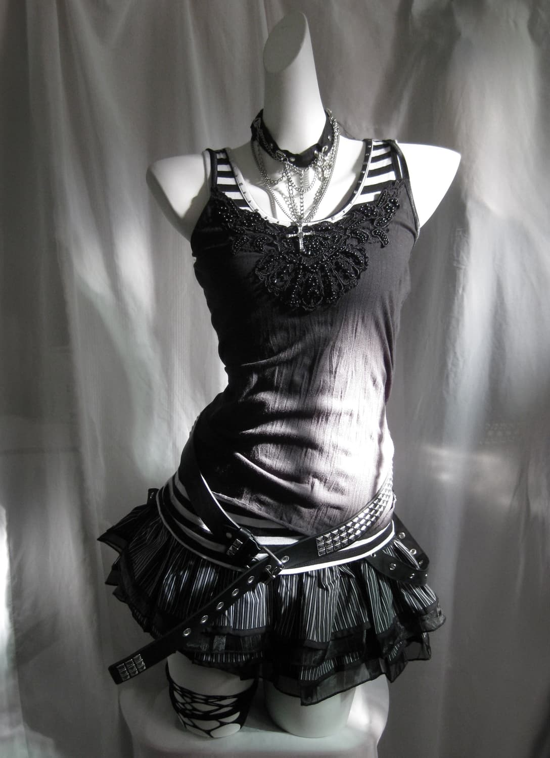 Bodyline punk jacket set 상품이미지3