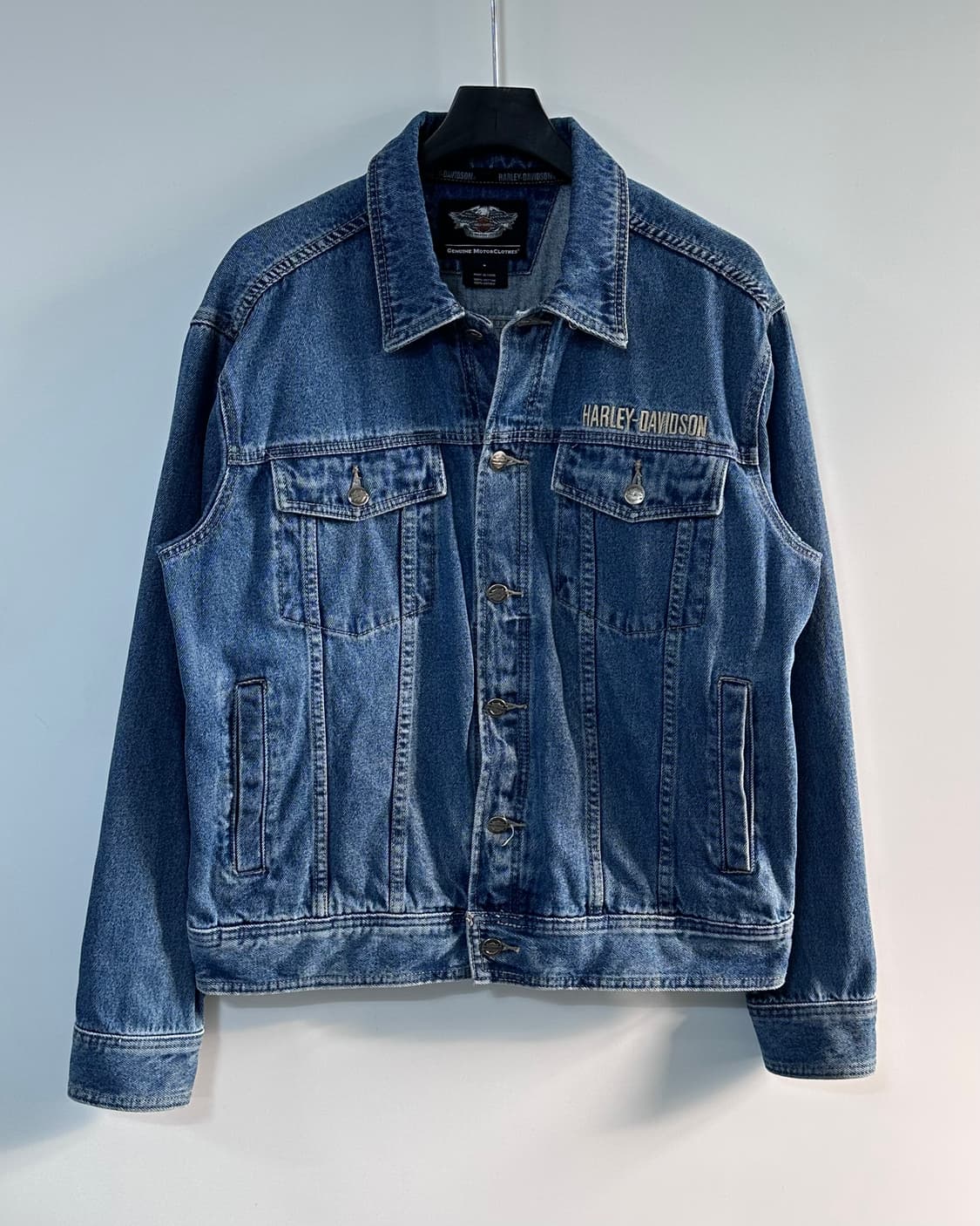 할리데이비슨 로고 데님 자켓 (va.117) 상품이미지1