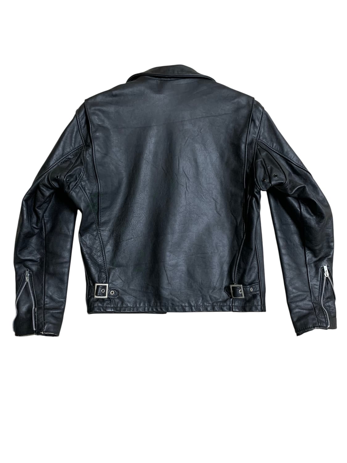 Schott leather zip up jacket 상품이미지4
