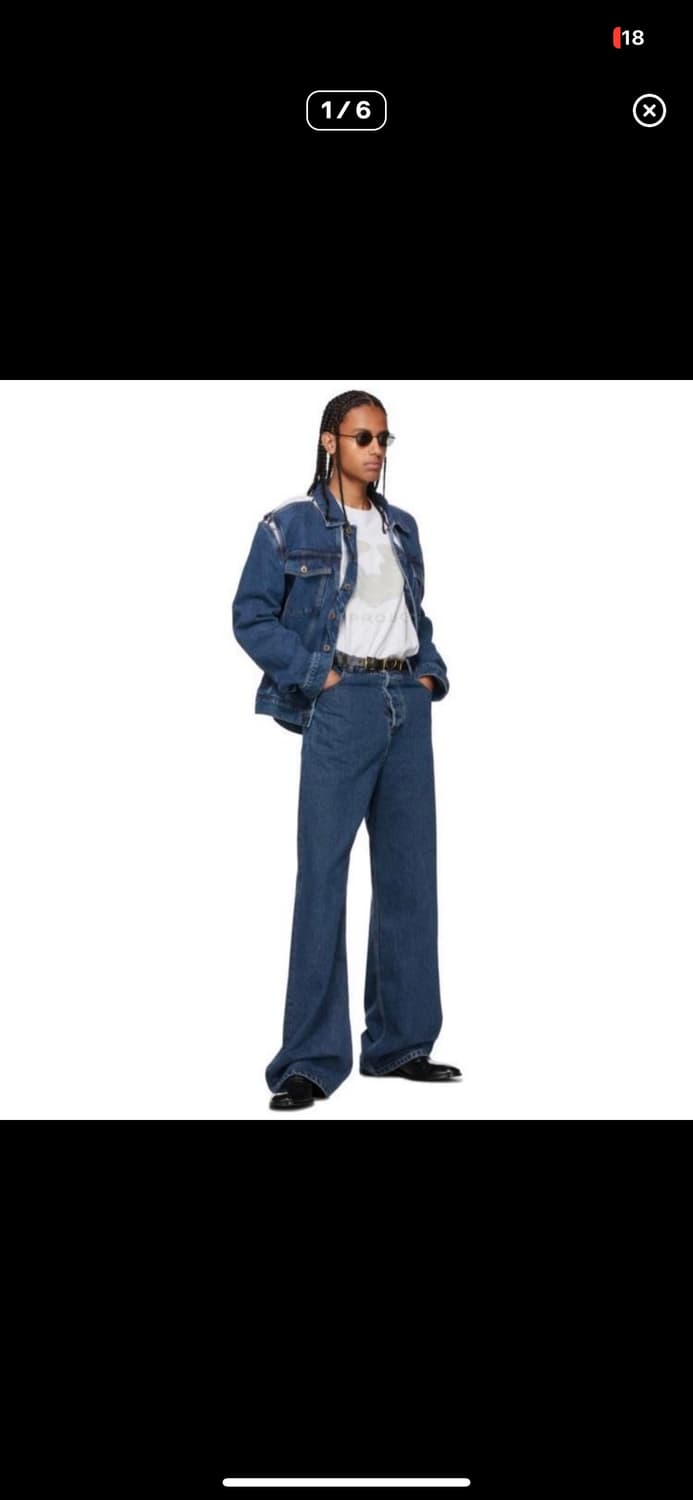 Y/project 핍쇼 진 부츠컷 상품이미지1