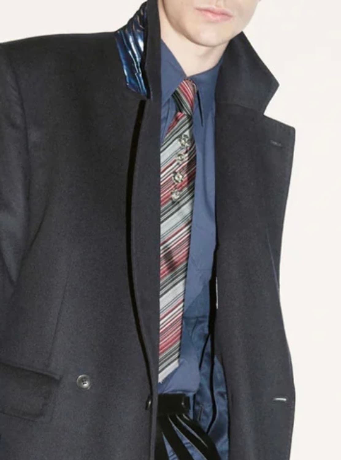 [국내배송/미개봉새상품] toga 토가 메탈 콘초 타이 넥타이 상품이미지2