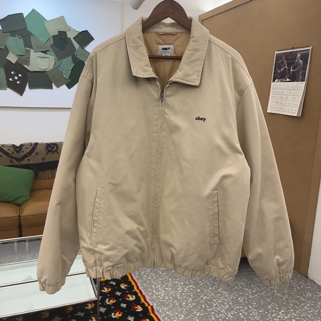 오베이 LEIMERT 키치 플라워 프린팅 자켓 XXL C08489 상품이미지3