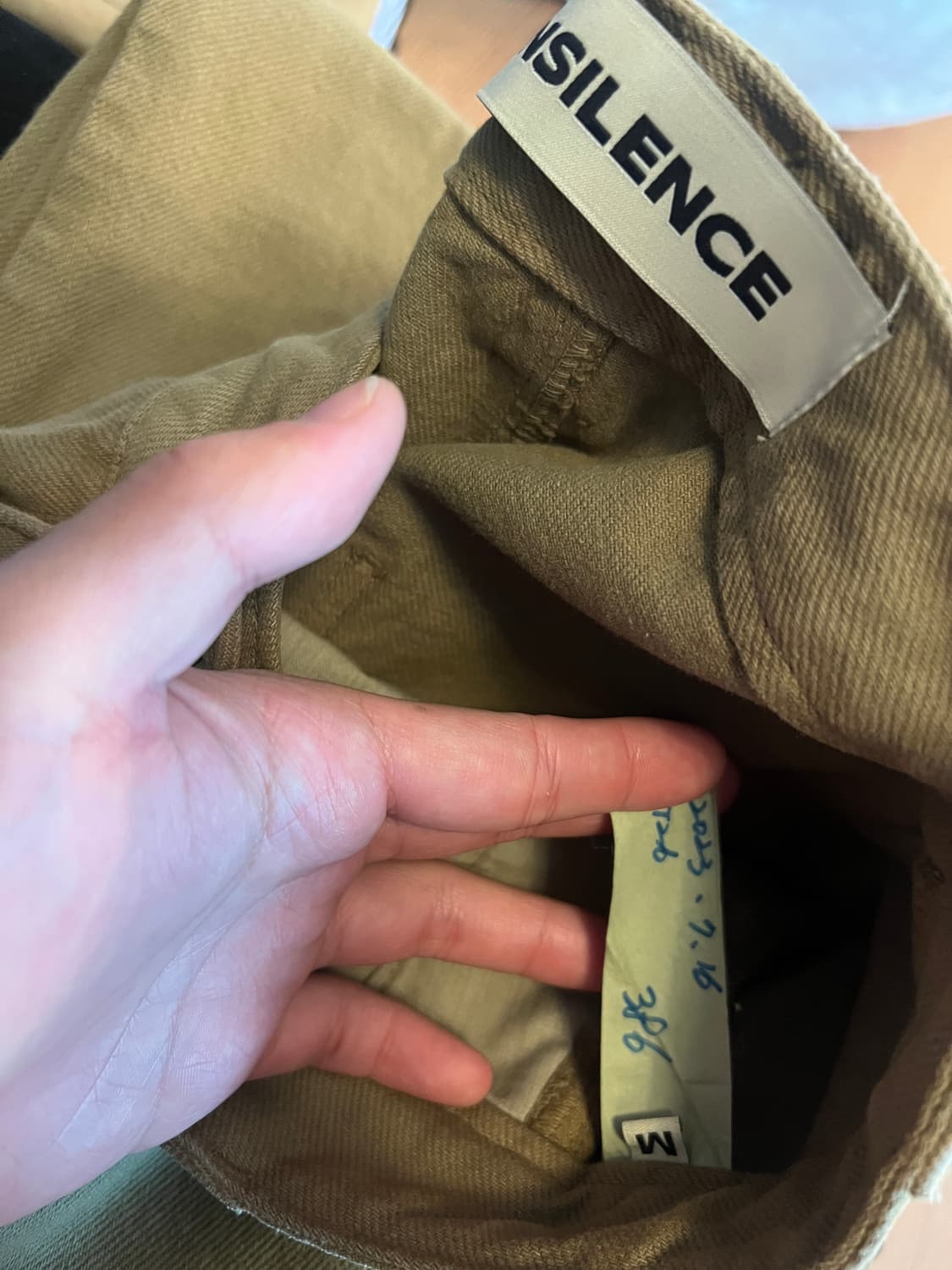 [M] 인사일런스 카펜터 워크팬츠 베이지 상품이미지3