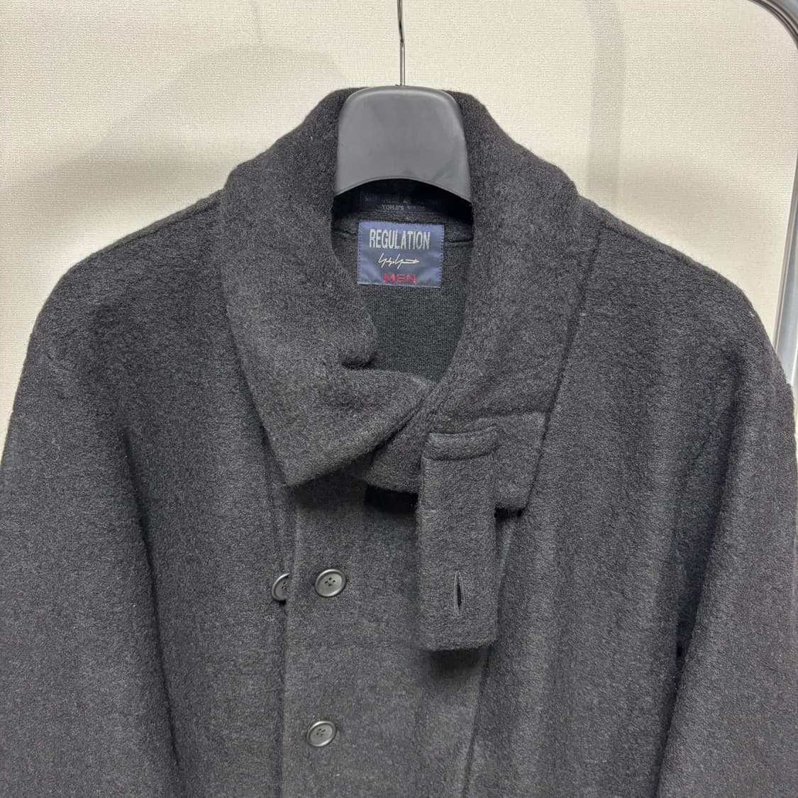 3) 요지야마모토 regulation 버튼업 코트 상품이미지4