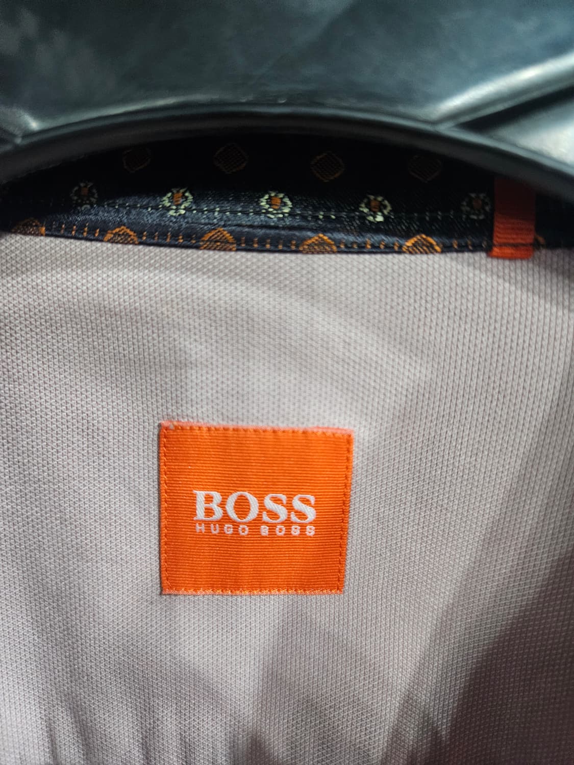 휴고보스 라이트핑크 남성 슬림핏 100 긴팔셔츠  상품이미지3