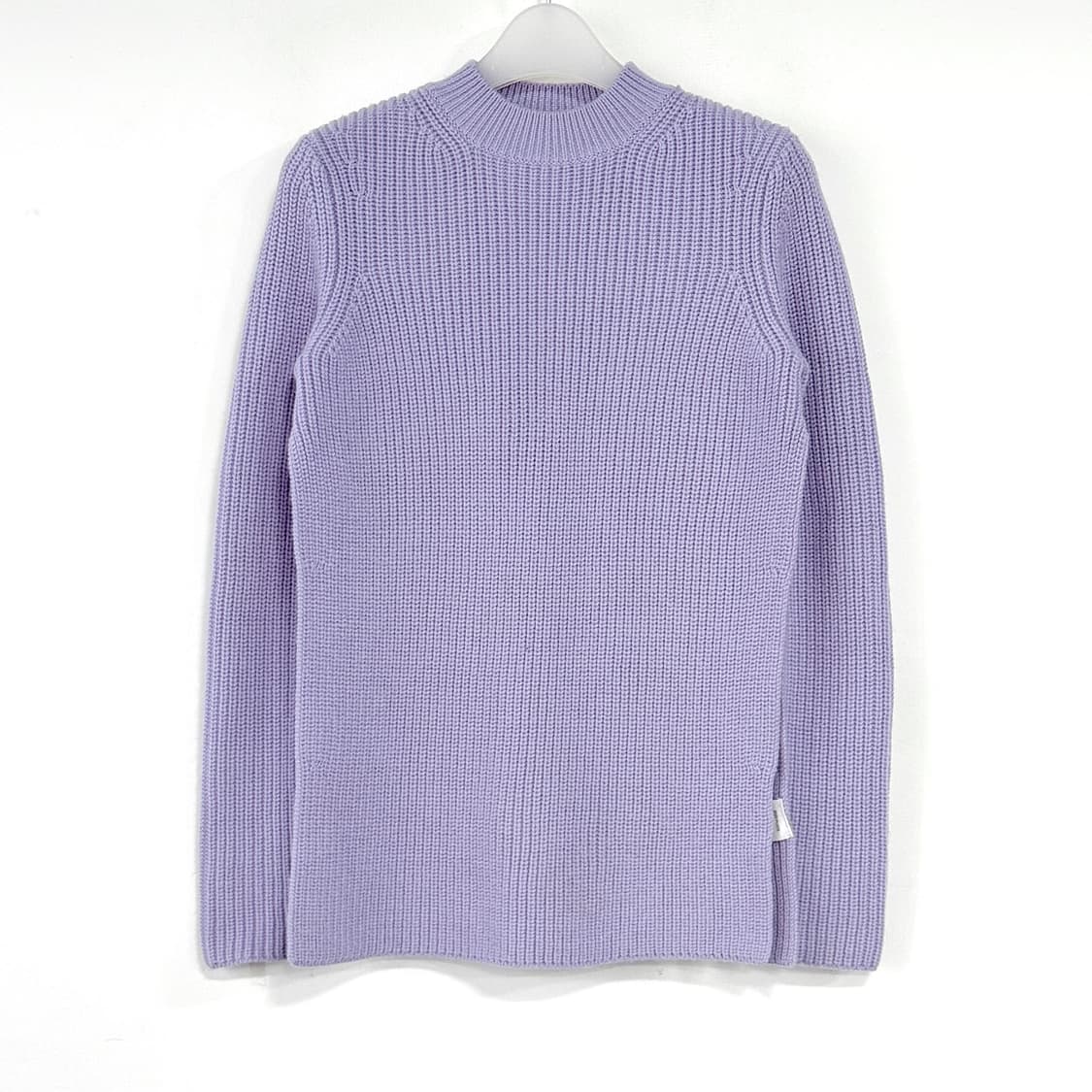 까르벵 리브드 슬릿 울 니트 탑 상품이미지2