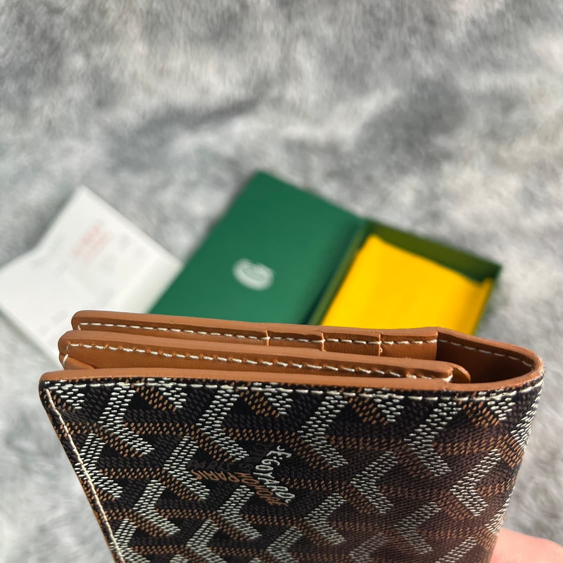 고야드 리슐리우 장지갑 블랙탄 풀박스  상품이미지3