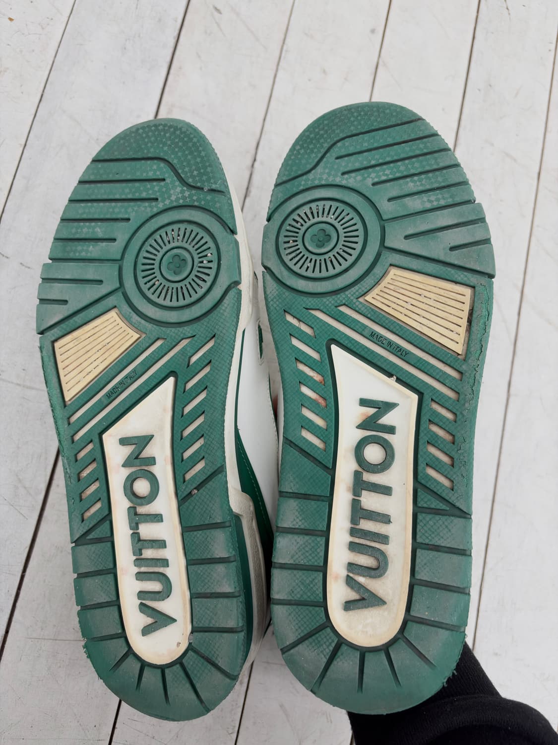 X VIRGIL ABLOH SS19 LV TRAINER LOW 상품이미지7