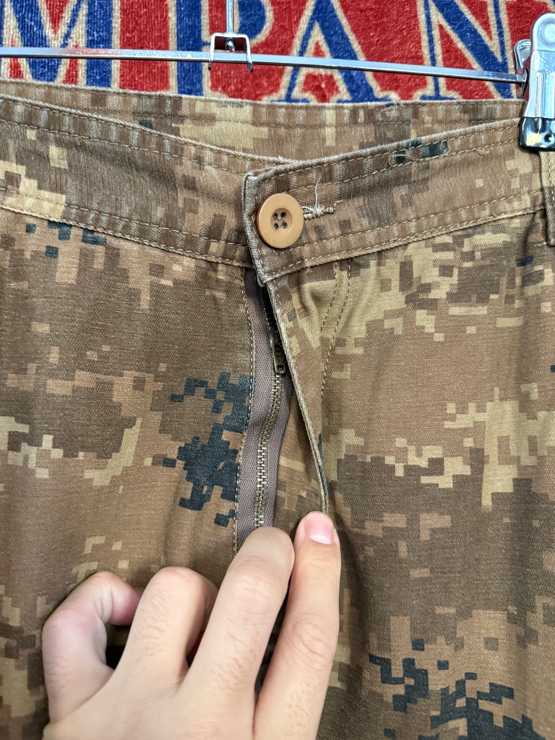 밀리터리 브라운 디지털 카모팬츠 40사이즈 상품이미지5