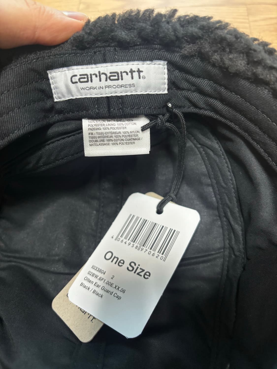 [새상품] 칼하트 wip 이어 가드 캡 모자 귀달이모자 상품이미지3