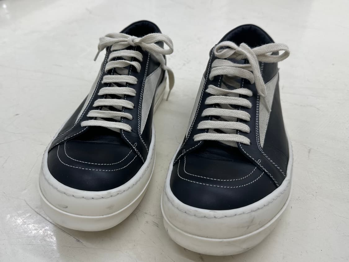 릭오웬스 룩소르 빈티지 스니커즈 블랙밀크 상품이미지3