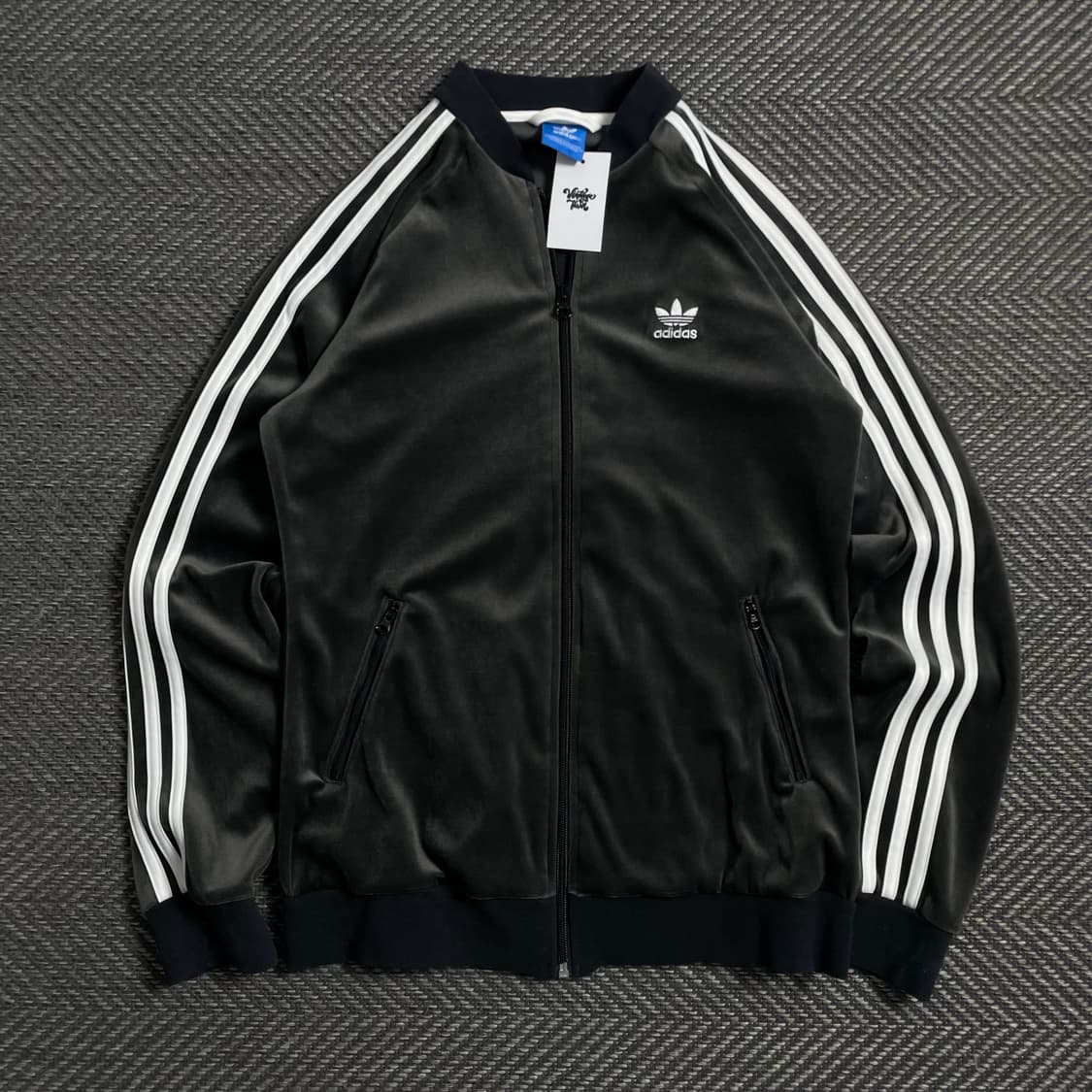 아디다스 우먼스 트레포일 빅로고 슈퍼스타 트랙탑 져지o 4051 상품이미지2