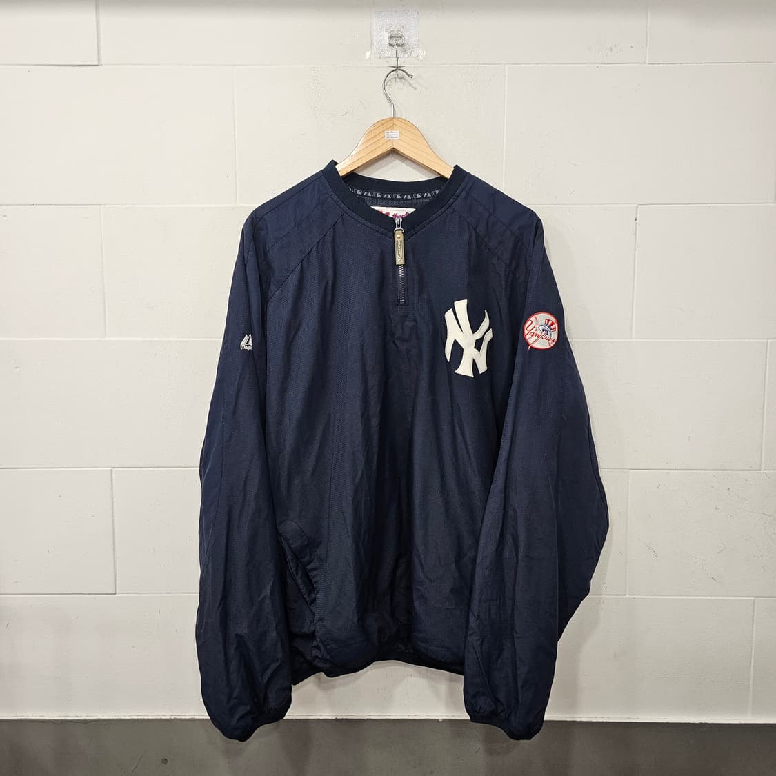 마제스틱 뉴욕양키스 웜업 바람막이 상품이미지1