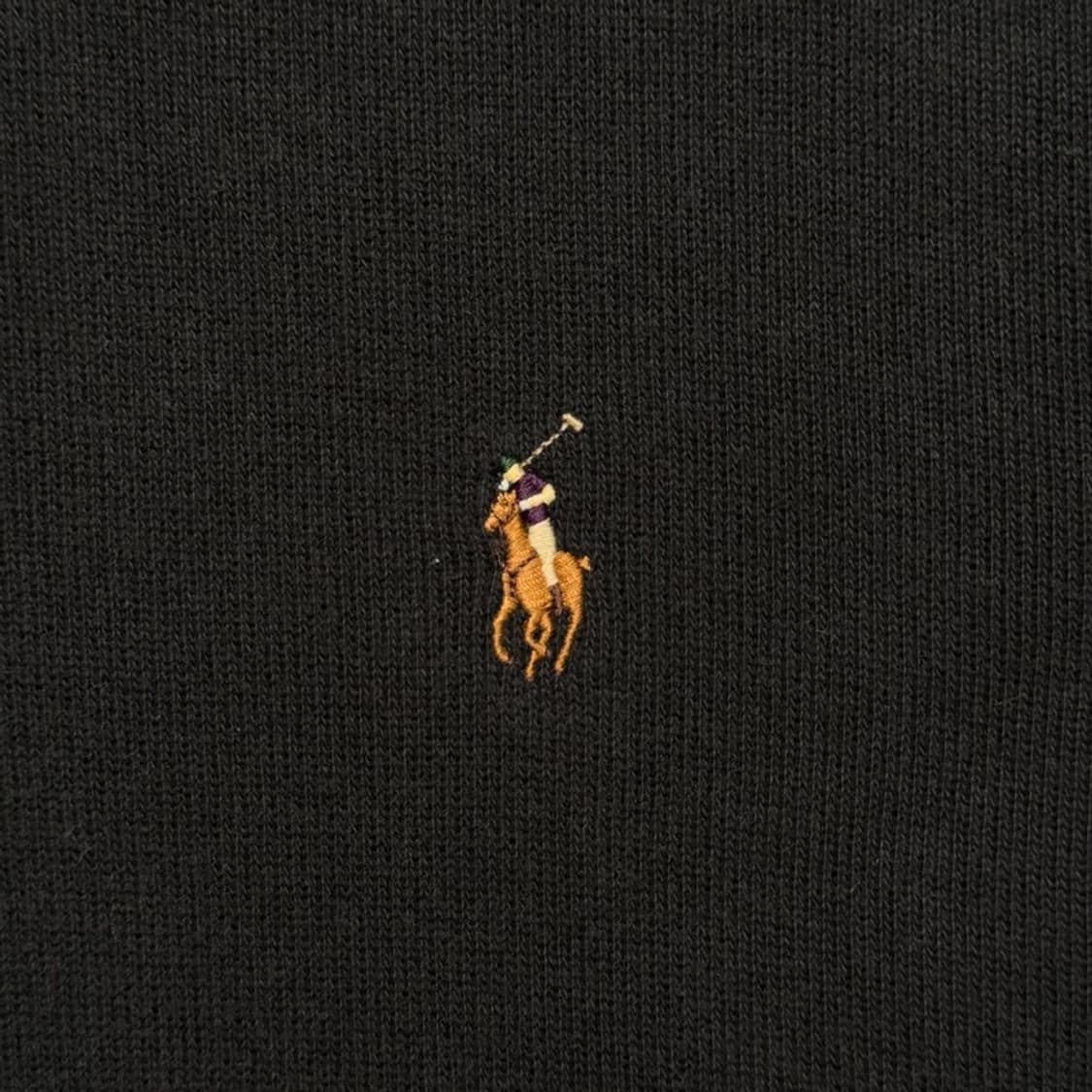 폴로랄프로렌 반집업 니트 블랙 L 상품이미지2