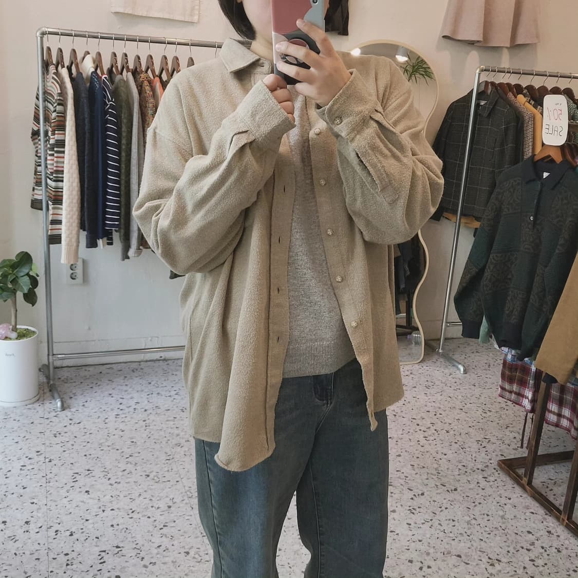 GainsBoro 피치기모 트윌셔츠(Japan made) 상품이미지10