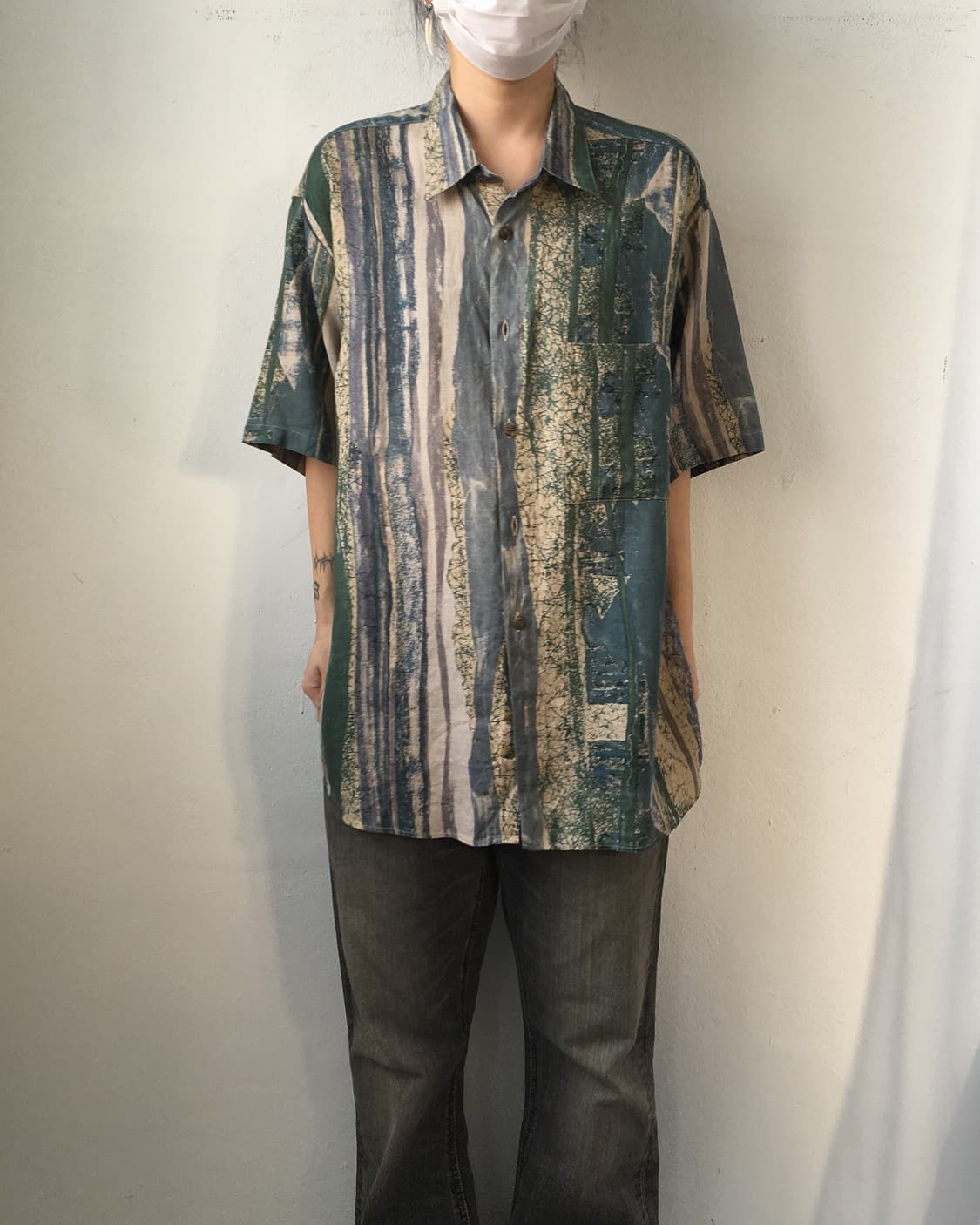 Pattern point shirt 상품이미지1