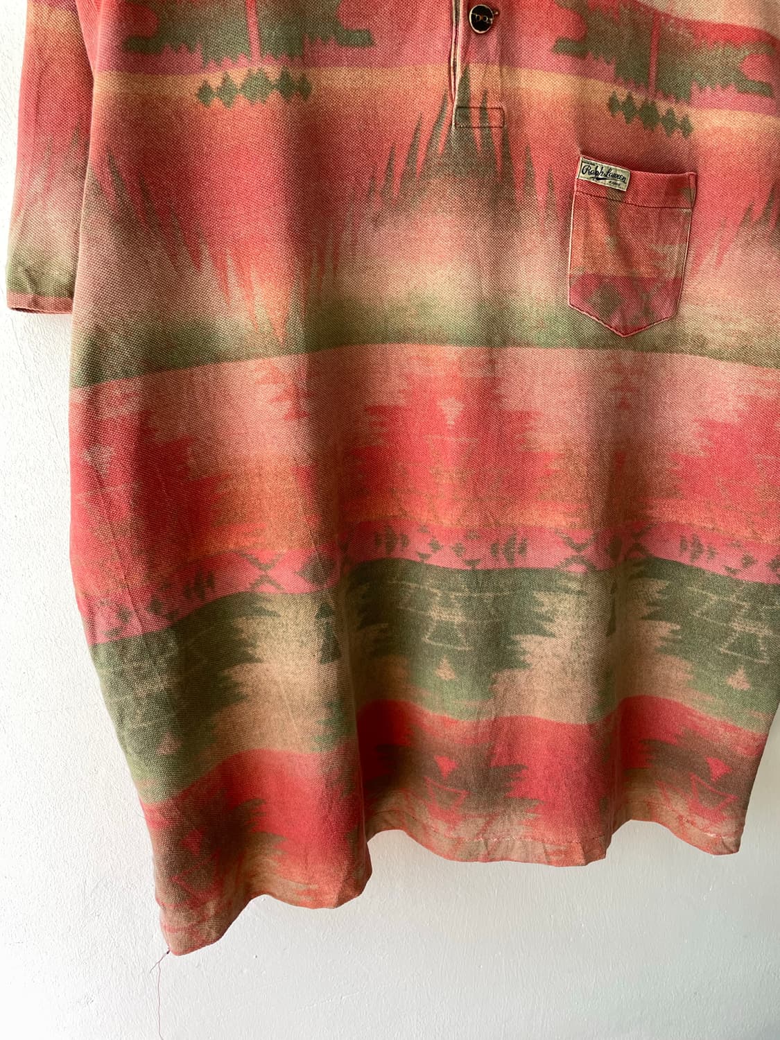 Vintage Polo 나바호 카라티셔츠 상품이미지4