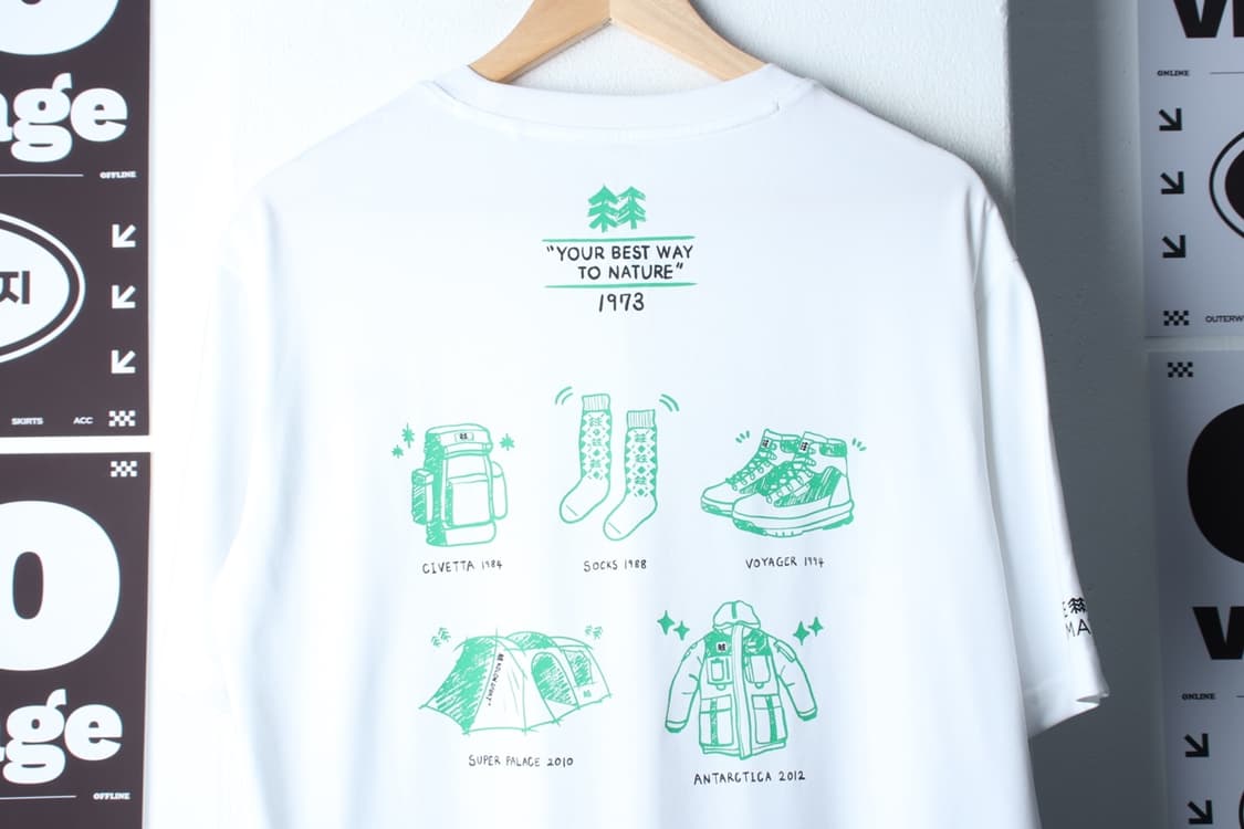 (L-XL) 코오롱스포츠 반팔 티셔츠 기능성 화이트 50주년-H32463 상품이미지7