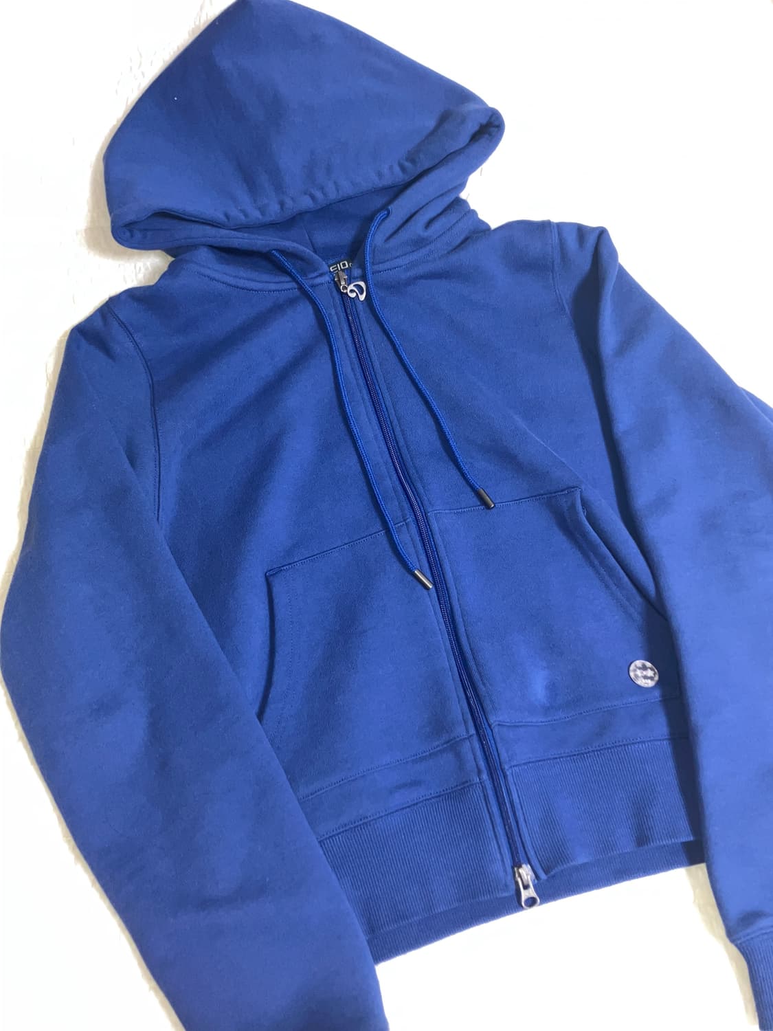 코이세이오 Coyseio 038 cozy hood zip-up BLUE 상품이미지1
