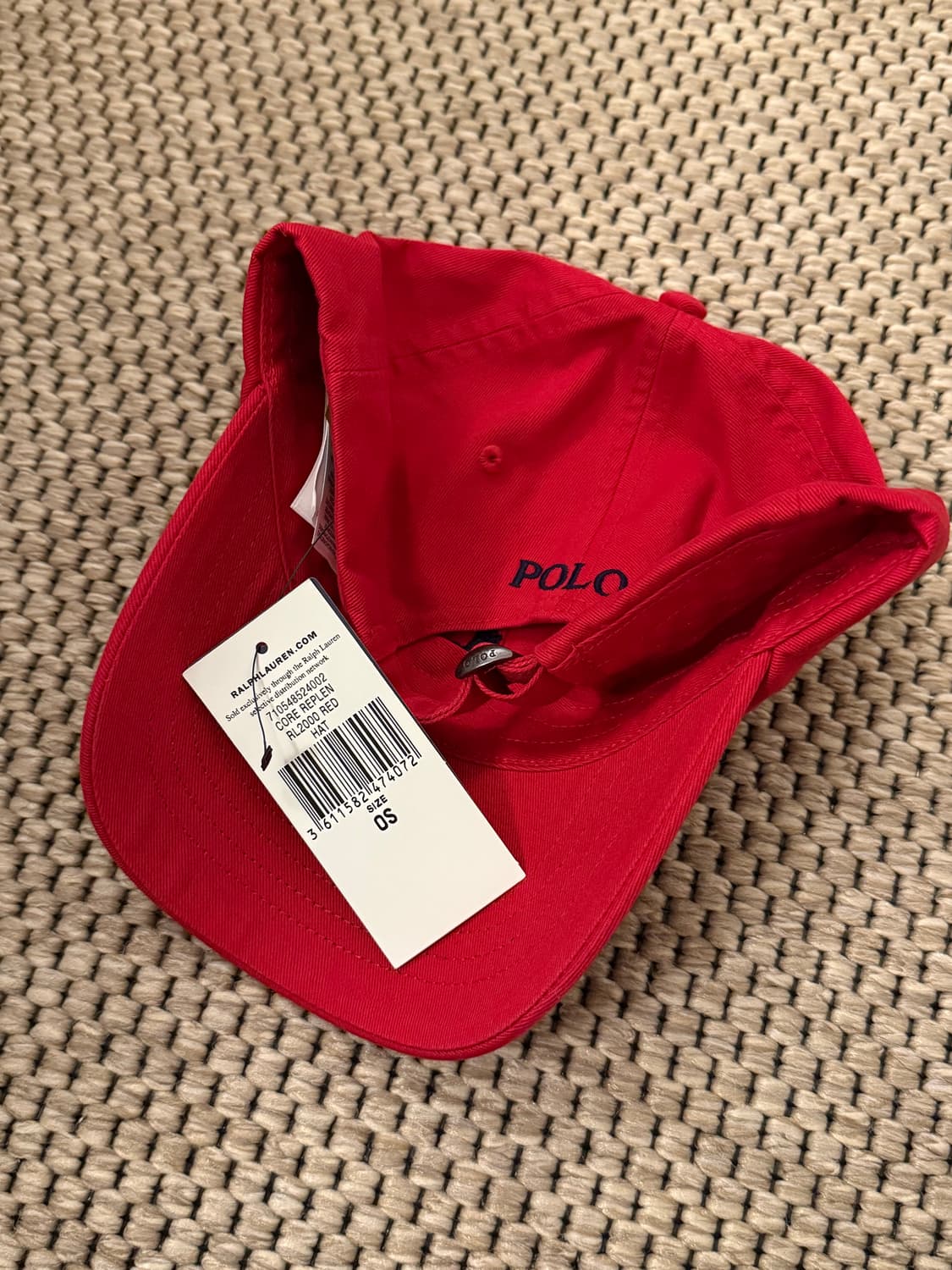 폴로 랄프로렌 캡모자 레드 상품이미지3