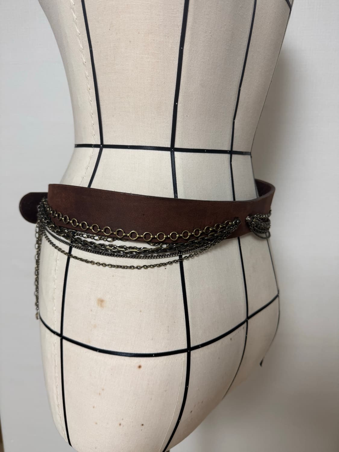 “gunda” Archive chain belt 상품이미지8