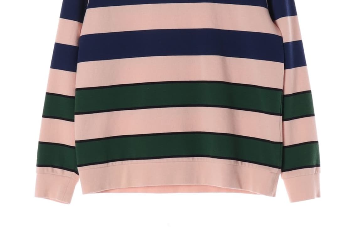 라코스테 스트라이프 맨투맨 M 상품이미지4