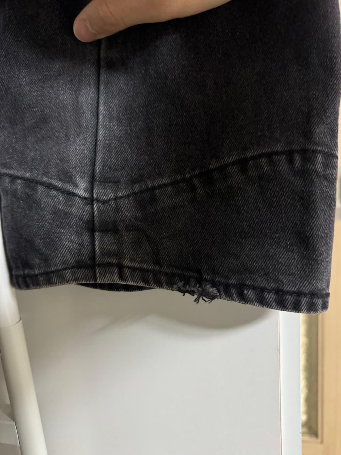 MPa DRIFT DENIM PANTS (BLACK) 상품이미지6