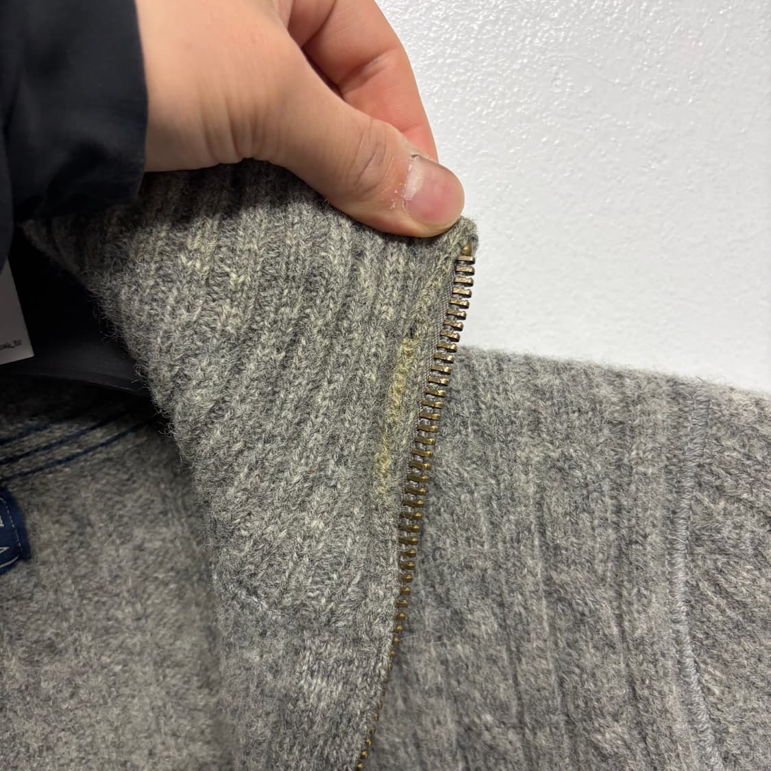 폴로 진스 울 니트 집업 상품이미지9