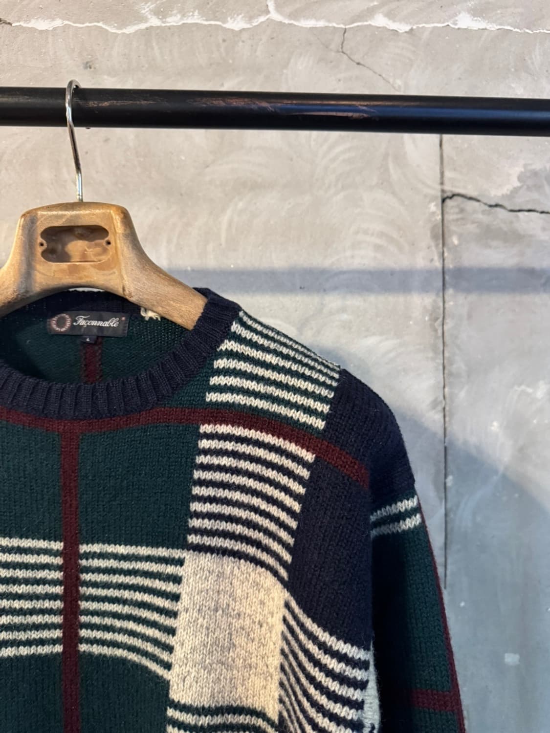 파쏘나블 램스울 니트 100~105 상품이미지4