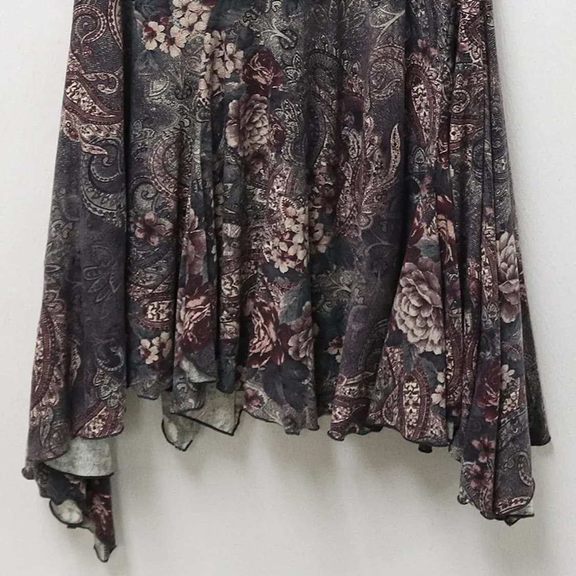 CLICKY 에스닉 페이즐리 스커트 61495 상품이미지4