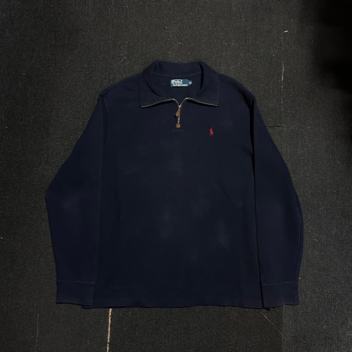 폴로 랄프로렌 레드포니 니트 반집업 맨투맨 xl 상품이미지2