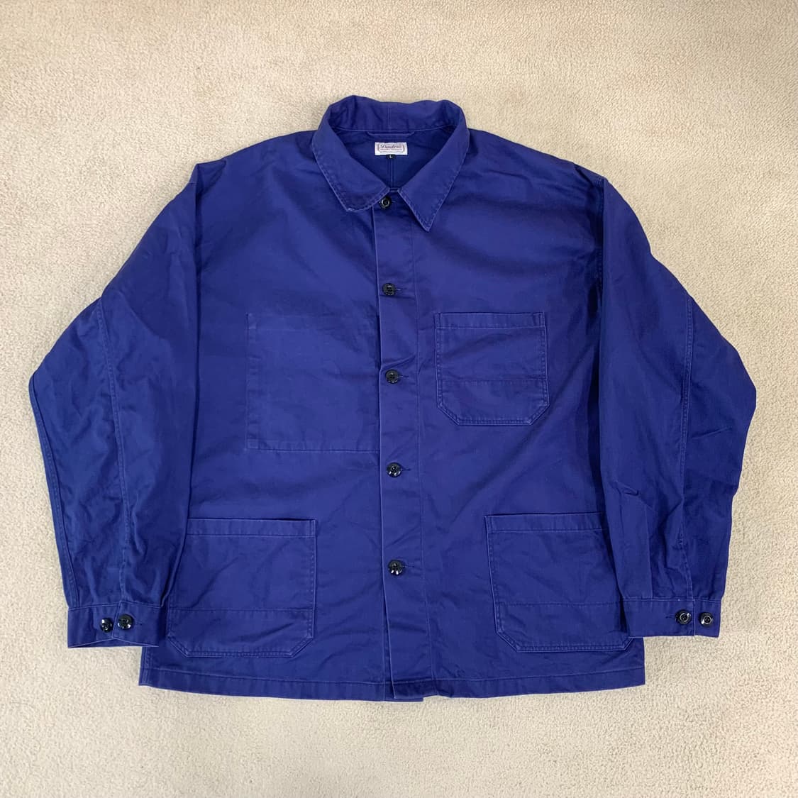 듀테로 프렌치 워크자켓(L/인디고블루) 헐리우드 자켓 상품이미지1