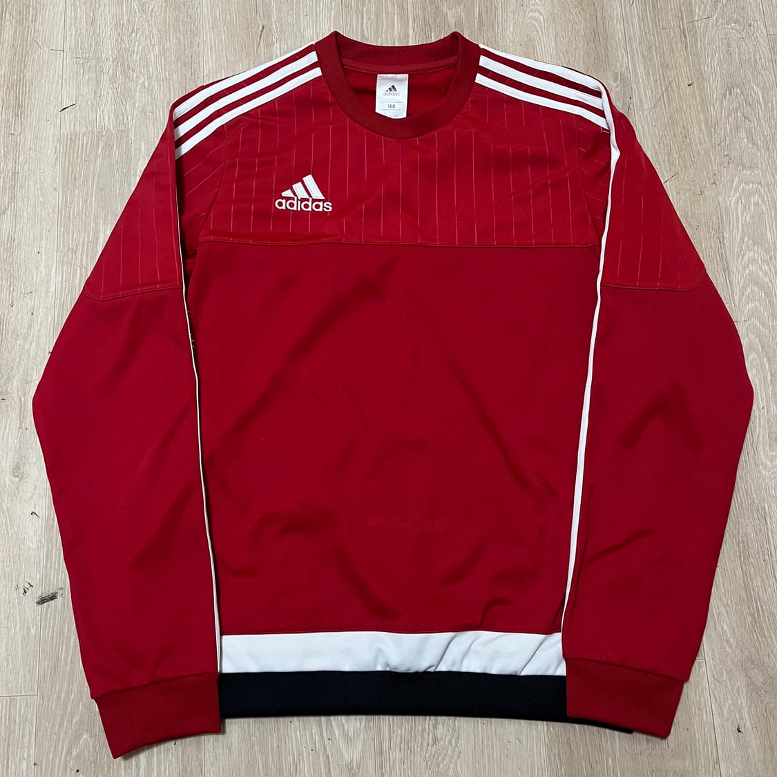 아디다스 로고 스포츠 져지 맨투맨 L/100 상품이미지1