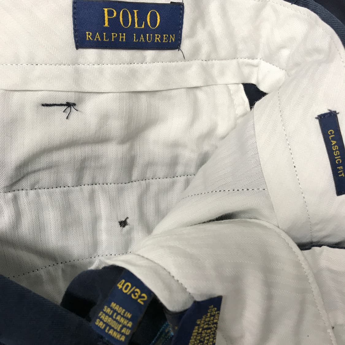 폴로 랄프로렌 네이비 치노 팬츠 40/32 상품이미지6