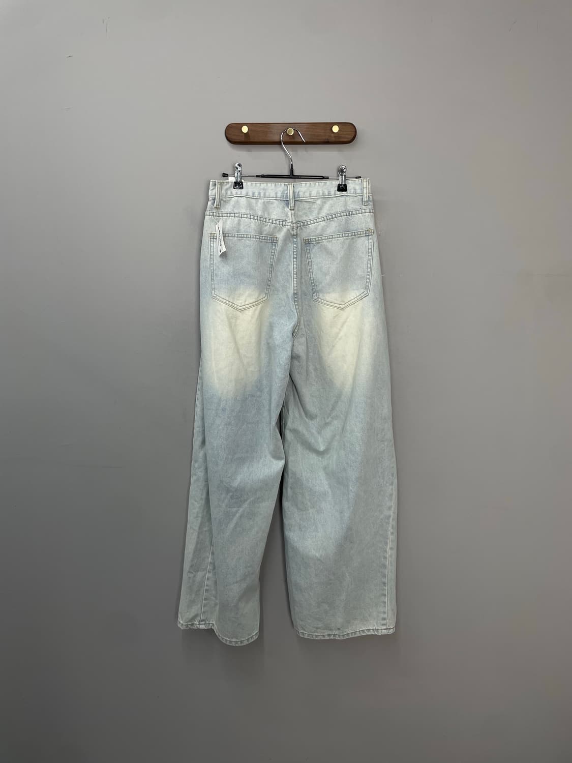 에스빈 진스 연청 와이드 데님 팬츠 H1551 상품이미지4