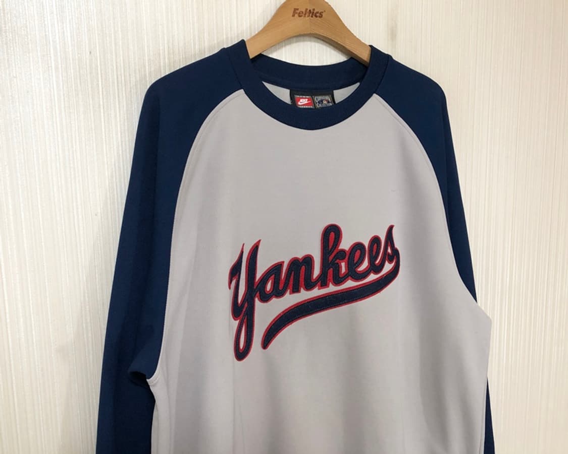 MLB 나이키 쿠퍼스타운컬렉션 뉴욕양키스 레트로티셔츠 M #8 요기 베라 상품이미지5