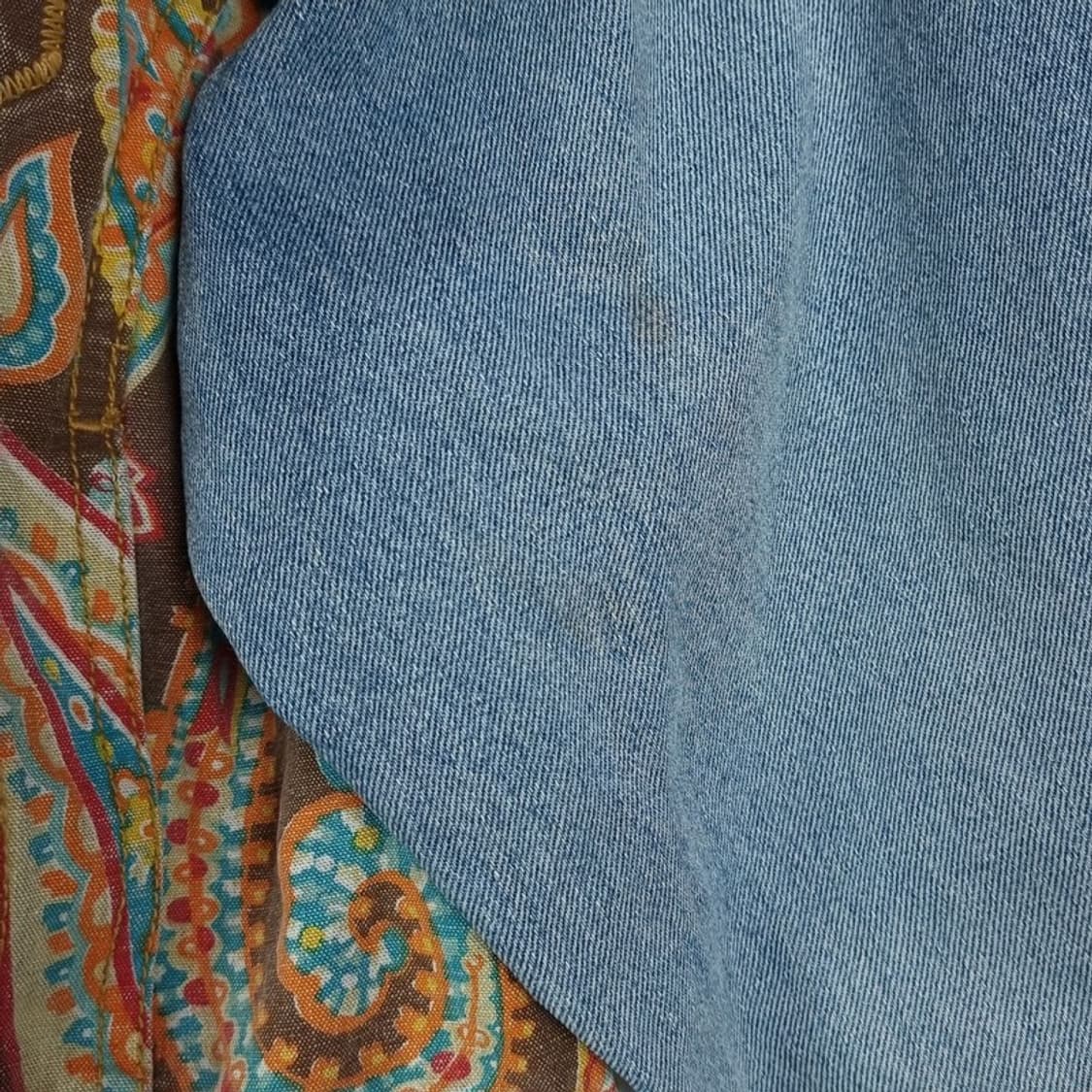 [피오루치] 에스닉 패턴 오버사이즈 데님 트러커 자켓 M17814 상품이미지9