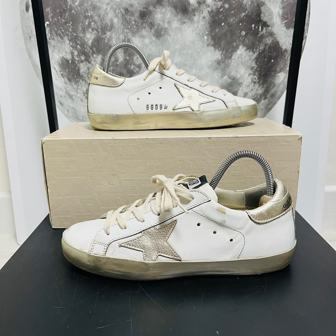 정품 37) 골든구스 스파클 골드 스니커즈 235~240 상품이미지1