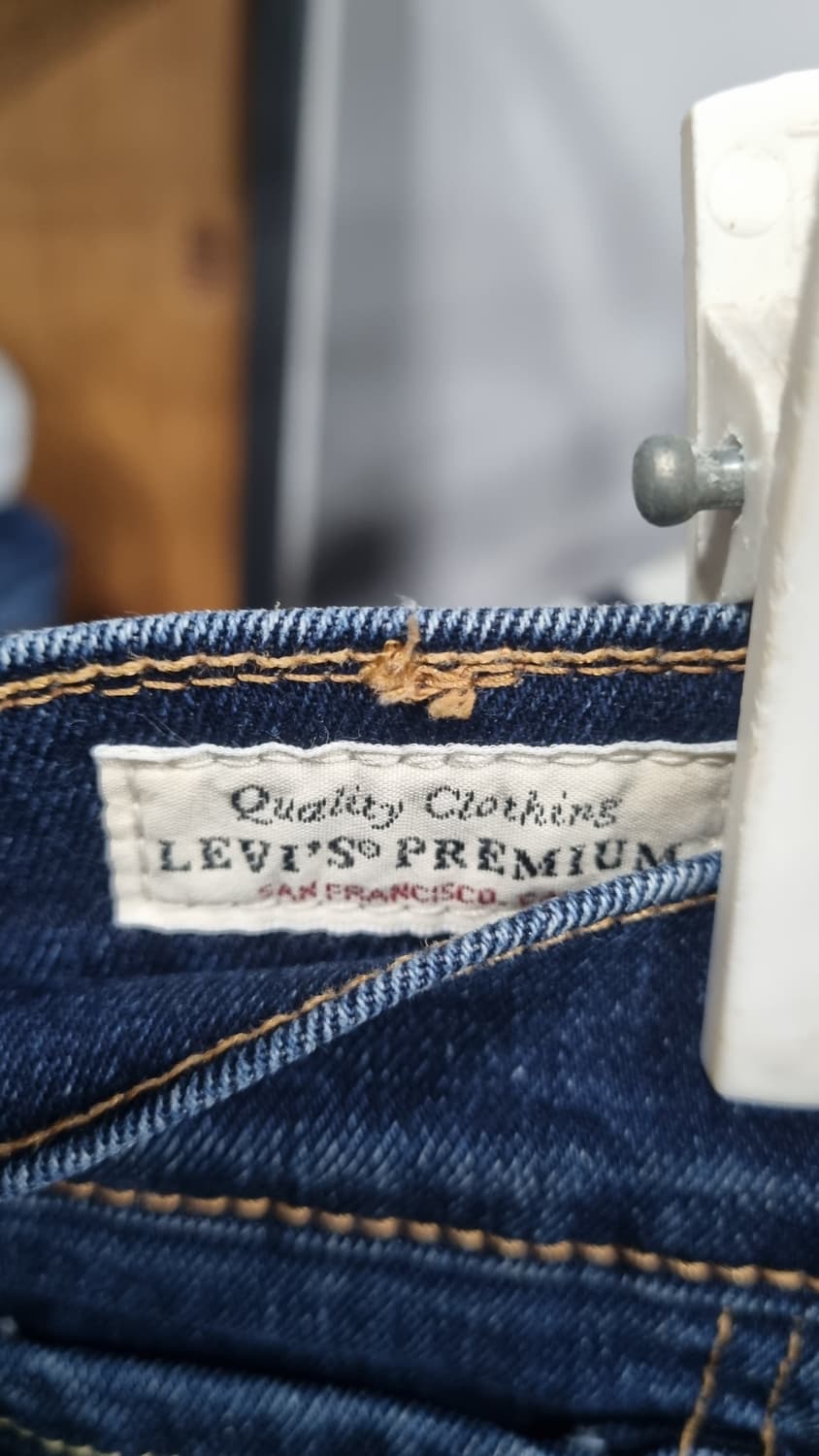 ((L E V I S 502)) 프리미엄(빅E텝) 겨울용데님진(웜진)32 상품이미지2