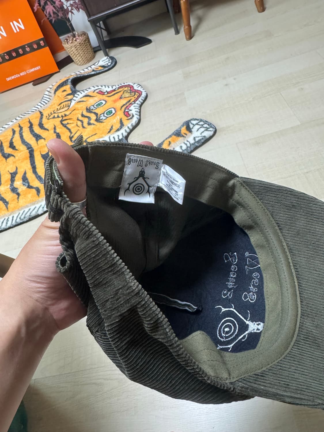 남이서팔 트러커 캡 코듀오이 상품이미지2