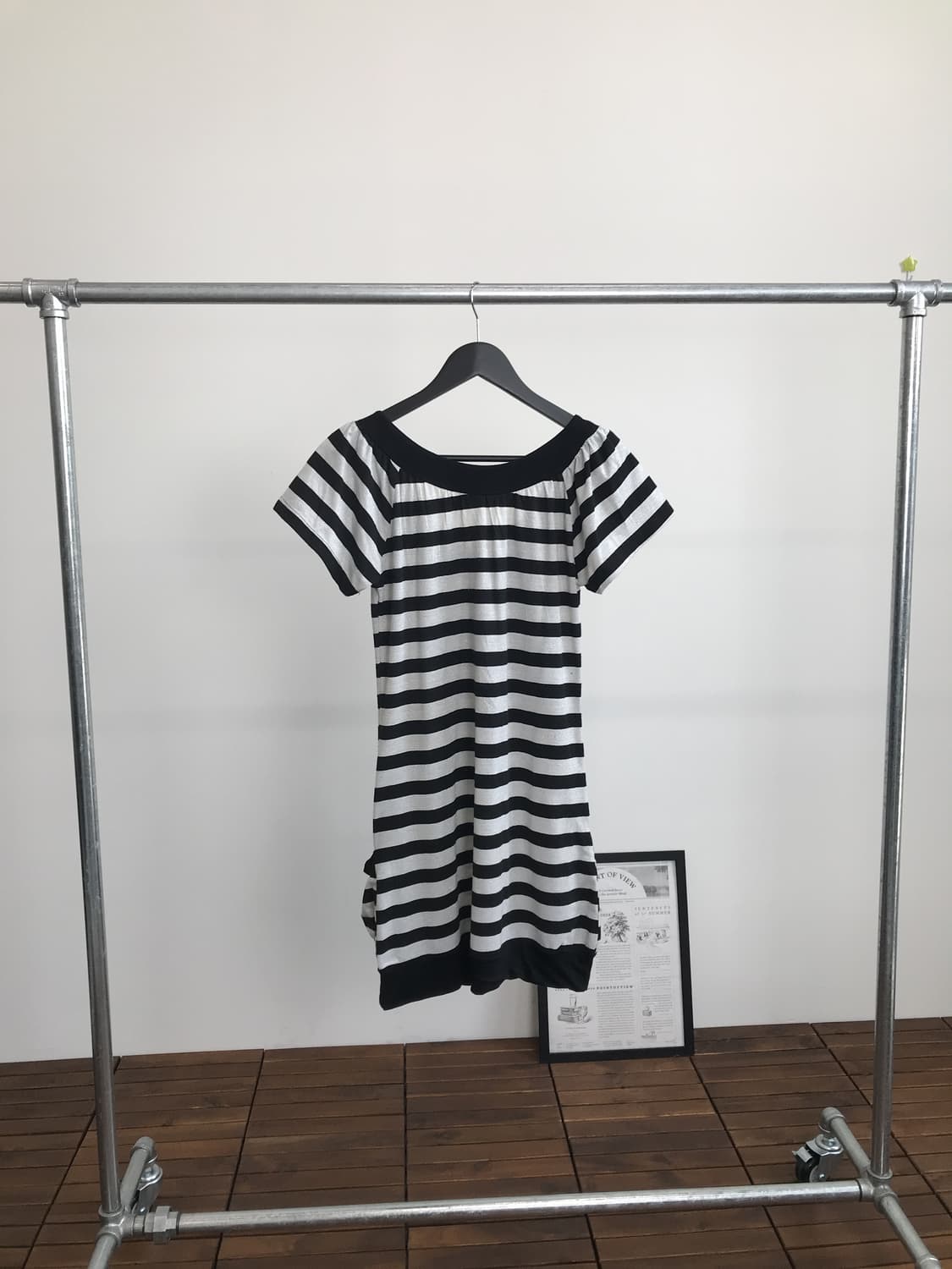 Jpn Y2k Striped Mini Onepiece 상품이미지5