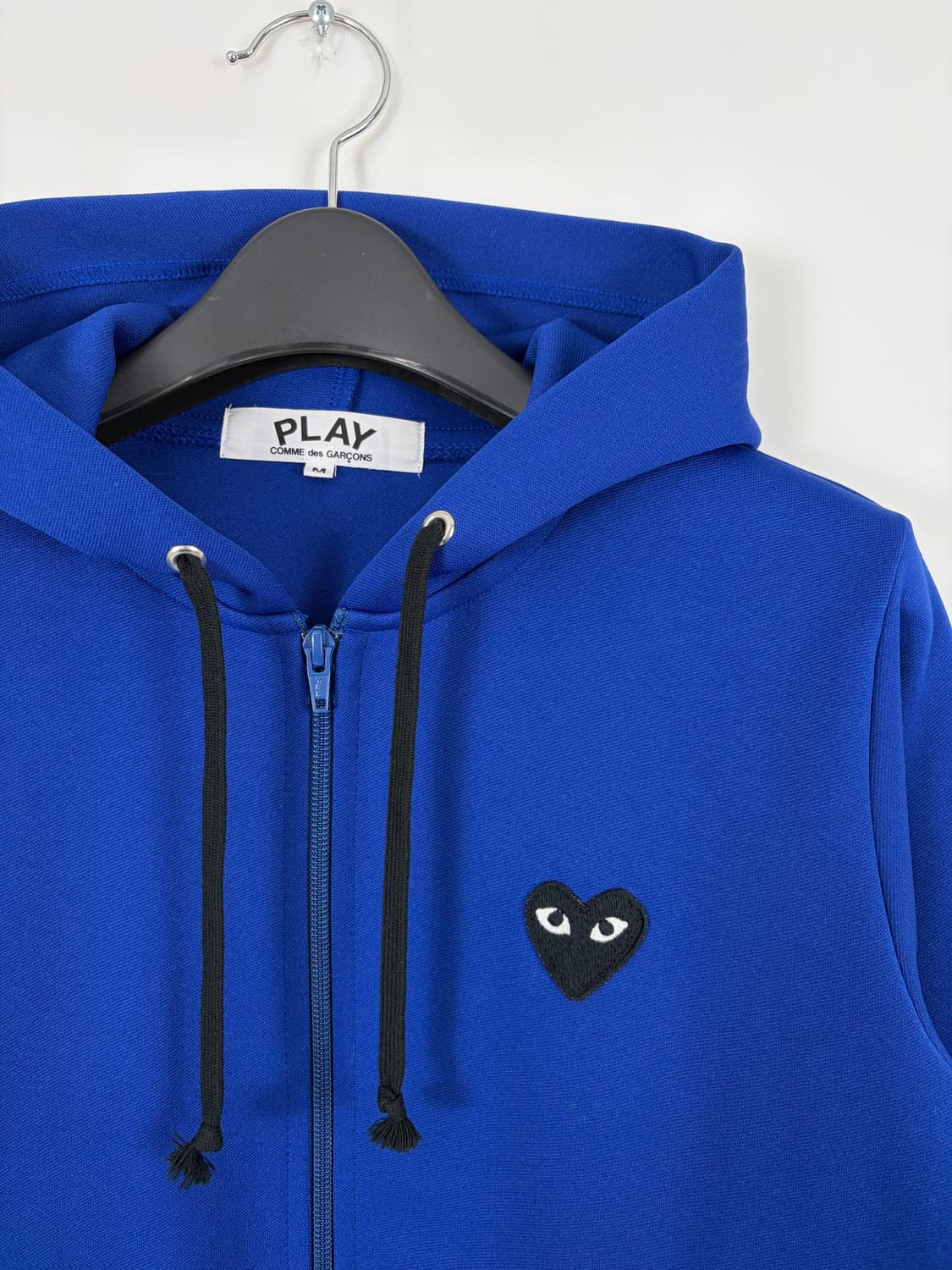 a37) 꼼데가르송 플레이 하트 엠블럼 후드 집업 상품이미지2