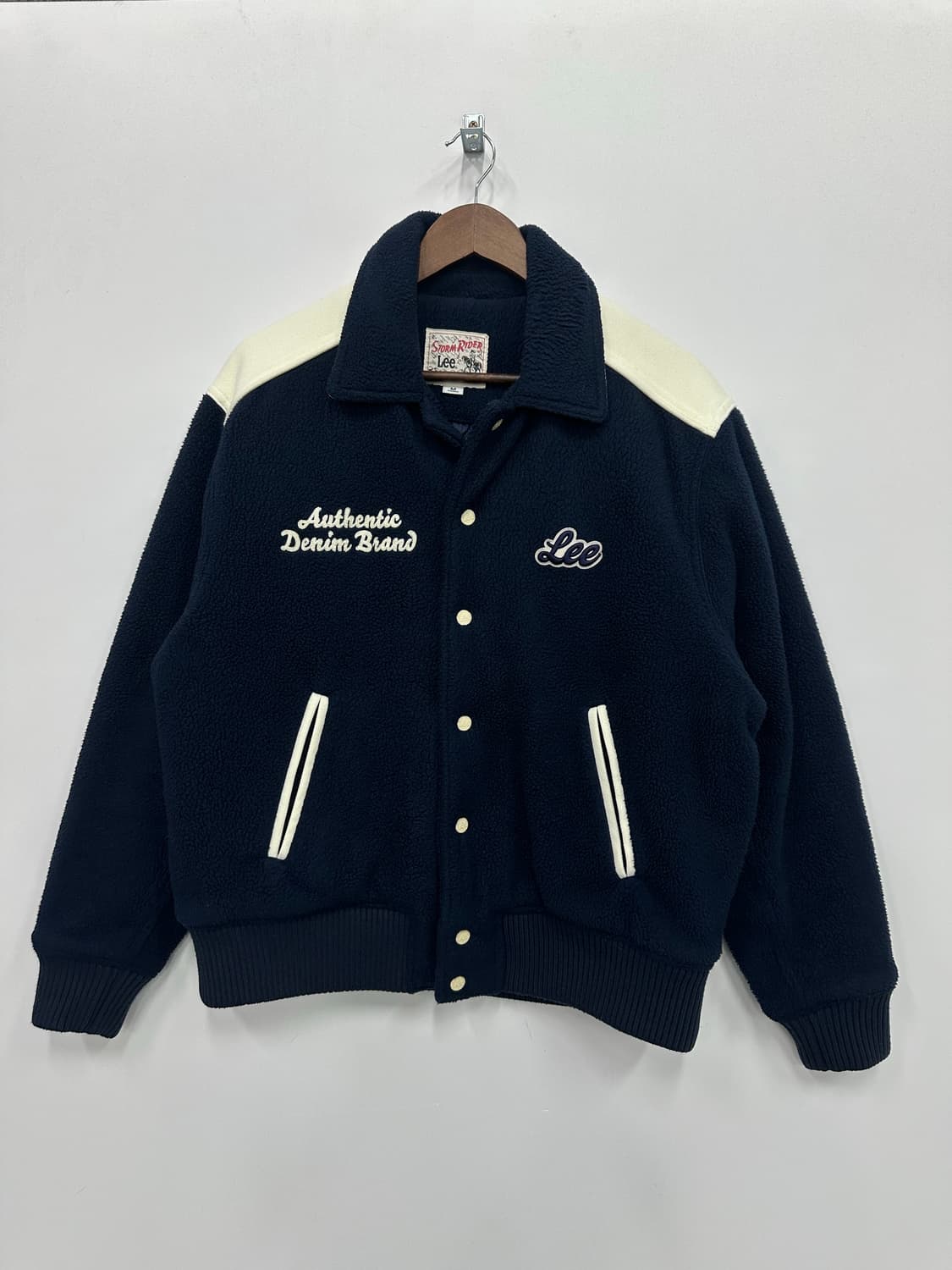 lee 와펜 플리스 바시티 자켓 상품이미지1