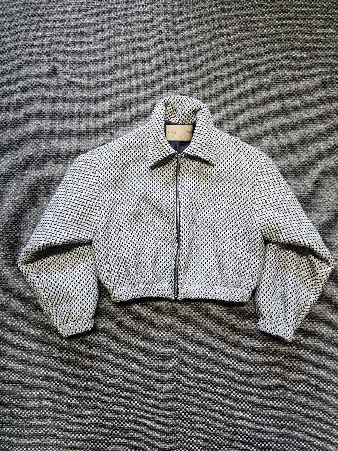 마뗑킴 크롭 트위드 자켓  프리사이즈  상품이미지1