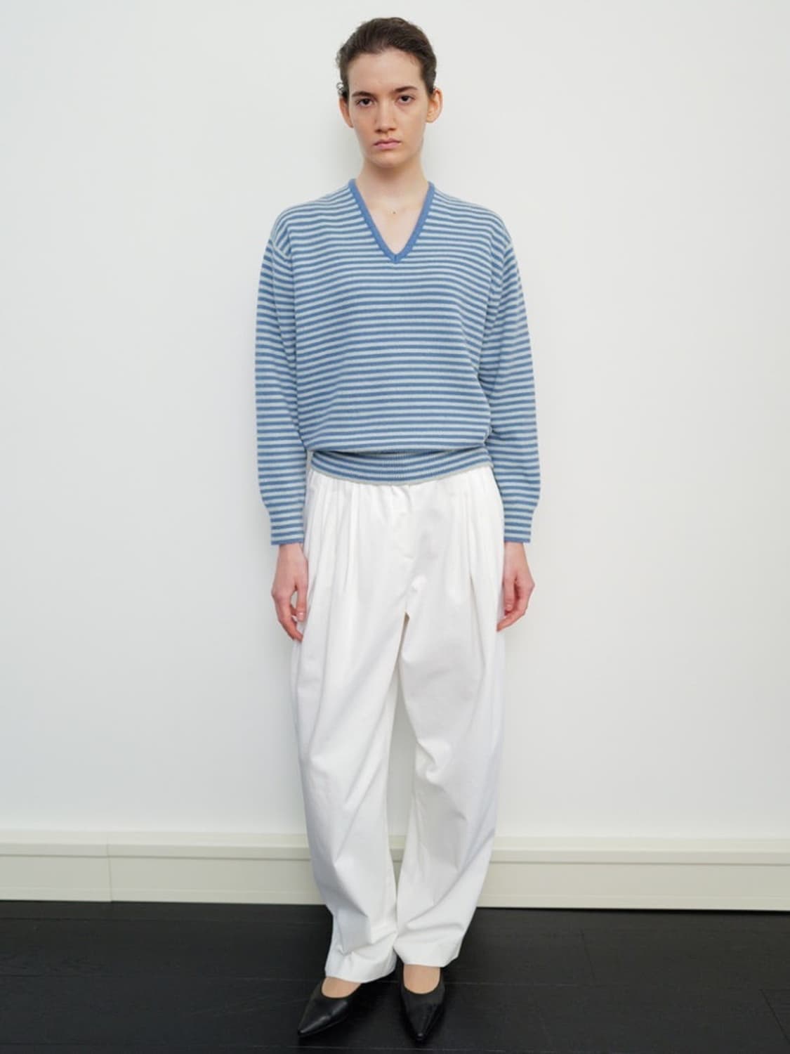 문달 리스카 니트 인 페이드 블루 상품이미지2