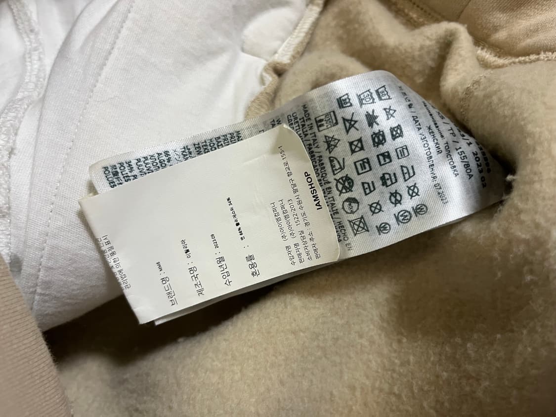 마르지엘라 기모 후드 새상품급 상품이미지8