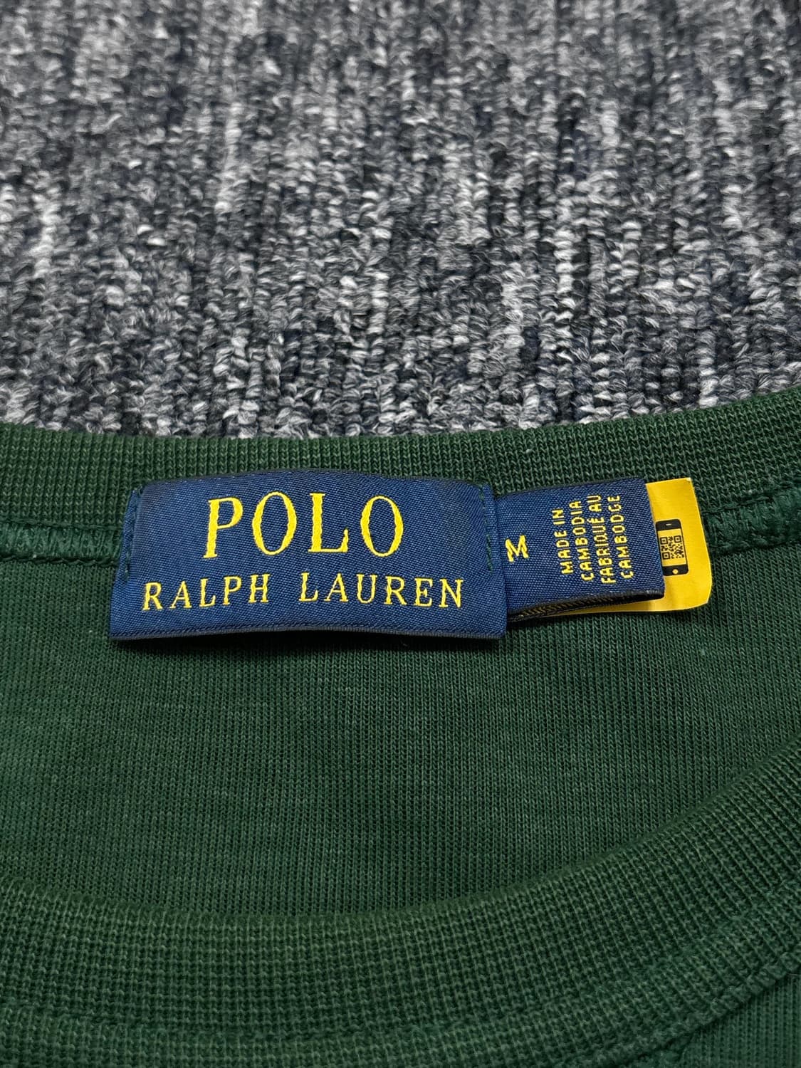 폴로 그린 맨투맨 상품이미지5