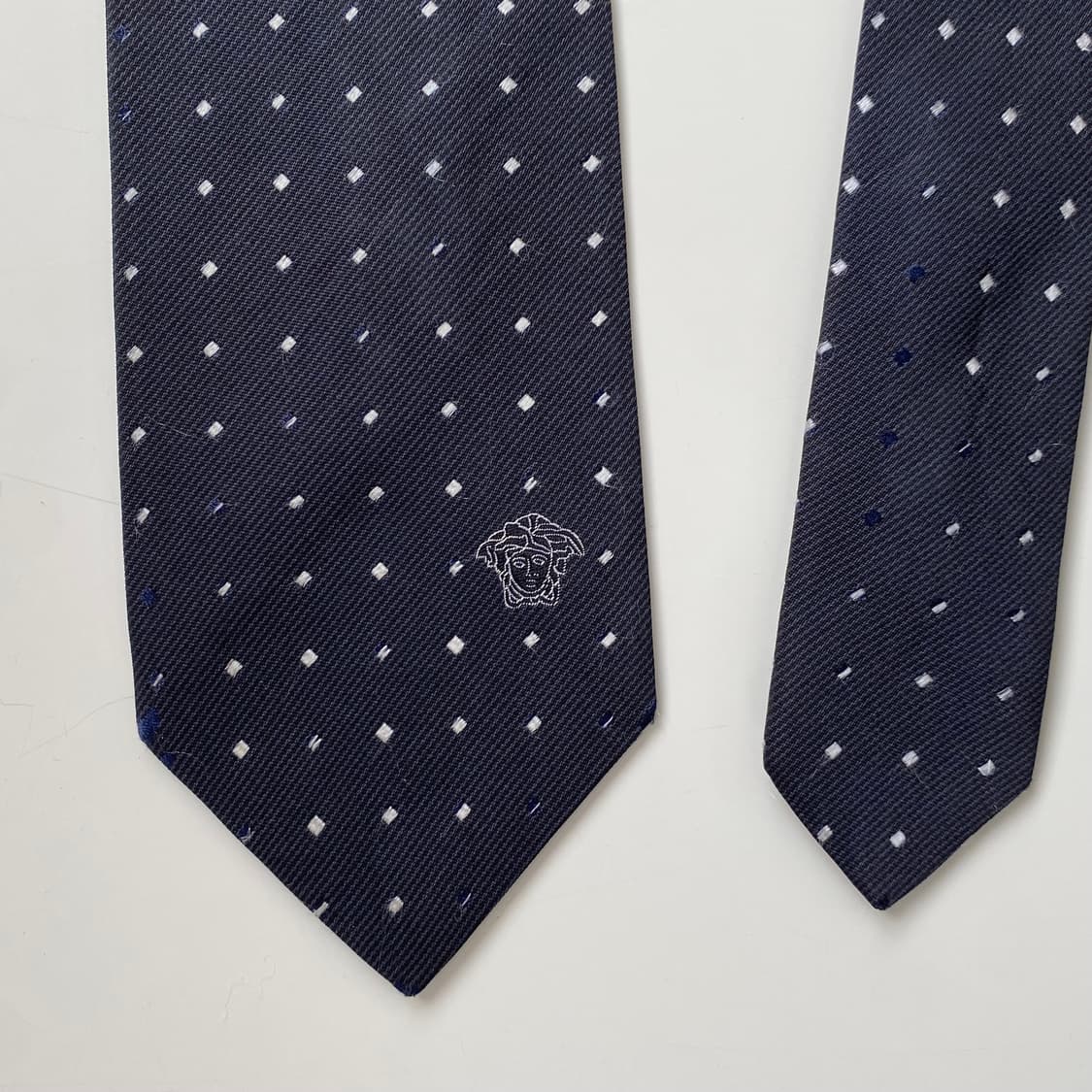 Versace 베르사체 정품 명품 심플로고 넥타이 상품이미지8